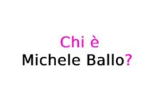 Michele Ballo chi è
