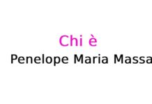 Penelope Maria Massa chi è