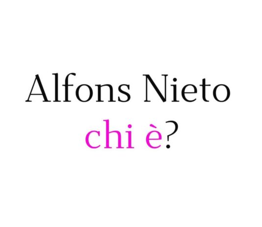 Alfons Nieto chi è