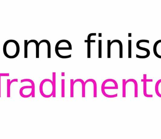 Come finisce "Tradimento"