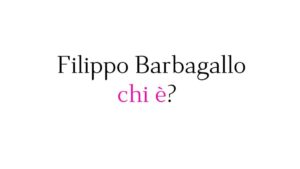 Filippo Barbagallo chi è