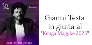 Gianni Testa in giuria al "Kënga Magjike 2025"