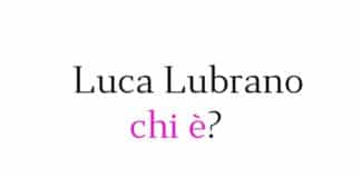 Luca Lubrano chi è