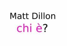 Matt Dillon chi è