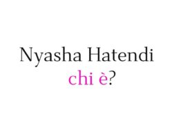 Nyasha Hatendi chi è