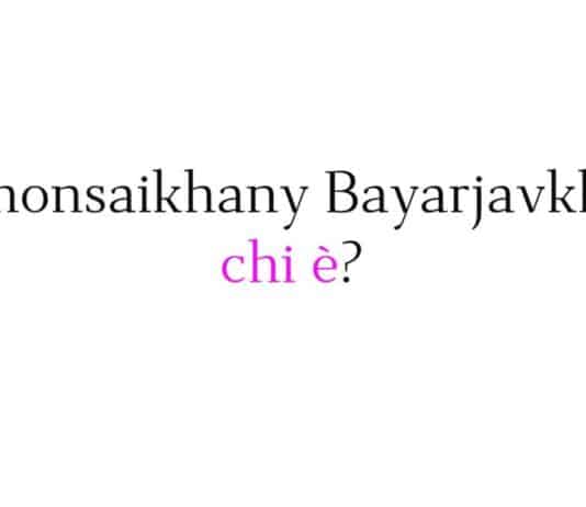 Orkhonsaikhany Bayarjavkhlan chi è