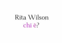 Rita Wilson chi è