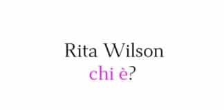 Rita Wilson chi è