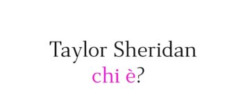 Taylor Sheridan chi è