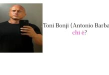 Toni Bonji (Antonio Barbante) chi è?