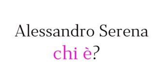Alessandro Serena chi è