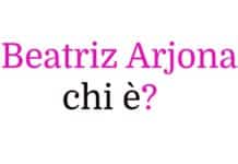 Beatriz Arjona chi è?