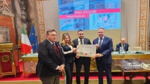 Daniele Bartocci premiato in Senato: Eccellenza Italiana 2025 al giovane manager food marchigiano
