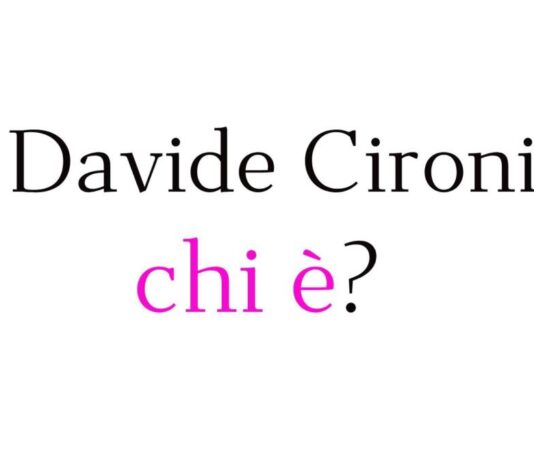 Davide Cironi chi è