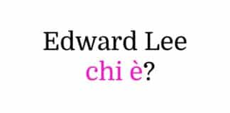 Edward Lee chi è
