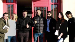 Fedez ed Emis Killa incontrano i detenuti a Monza Fedez ed Emis Killa incontrano i detenuti a Monza