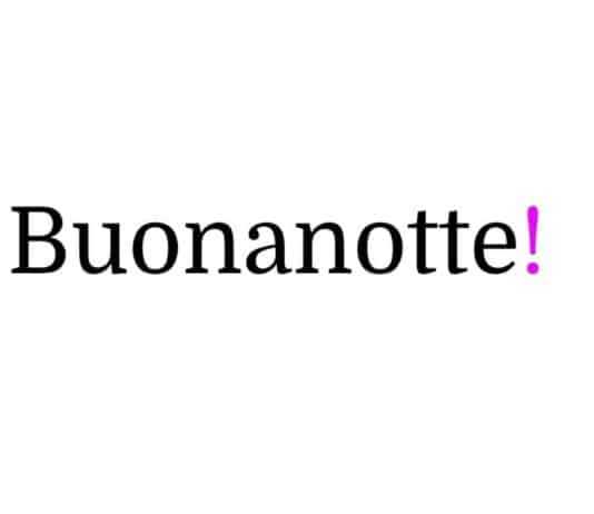 Frasi da dedicare al Buonanotte
