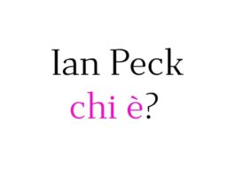 Ian Peck chi è?