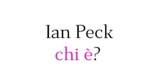 Ian Peck chi è?