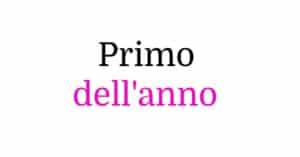 Il primo dell’anno è festivo o feriale Il primo dell’anno è festivo o feriale?