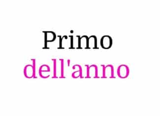 Il primo dell’anno è festivo o feriale?