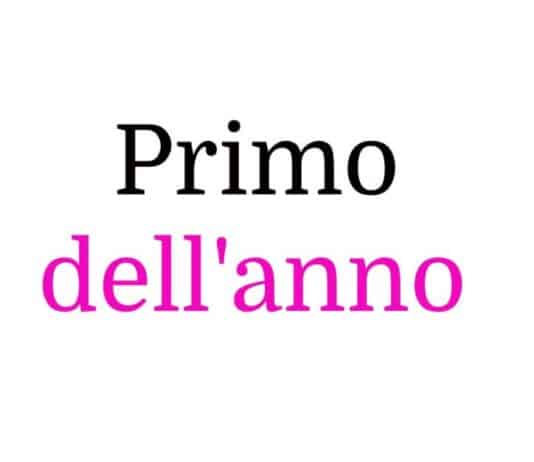Il primo dell’anno è festivo o feriale?