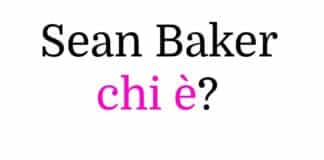 Sean Baker chi è?