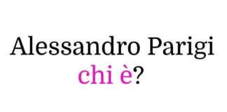 Alessandro Parigi chi è