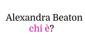 Alexandra Beaton chi è