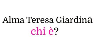 Alma Teresa Giardina chi è? Biografia, età, altezza, carriera, fidanzato, Instagram e vita privata Alma Teresa Giardina chi è