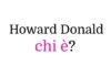 Howard Donald chi è