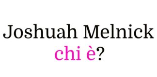 Joshuah Melnick chi è
