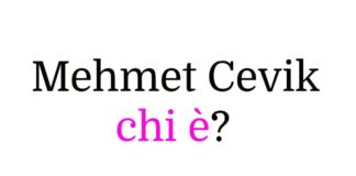 Mehmet Cevik chi è