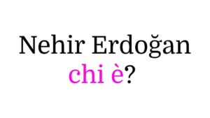 Nehir Erdoğan chi è