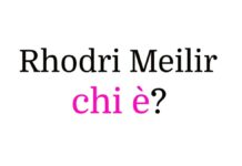 Rhodri Meilir chi è