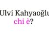 Ulvi Kahyaoğlu chi è? Biografia, età, carriera, soap turche, fidanzata, Instagram e vita privata Ulvi Kahyaoğlu chi è
