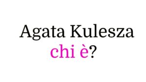 Agata Kulesza chi è?