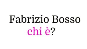 Chi è Fabrizio Bosso?
