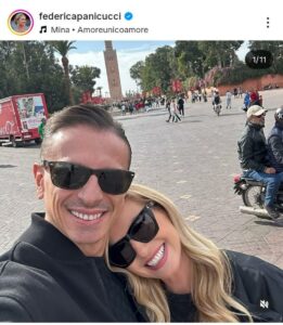 Chi è il compagno di Federica Panicucci Chi è il compagno di Federica Panicucci