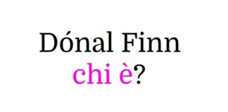 Dónal Finn chi è?