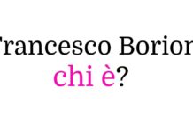 Francesco Borioni chi è