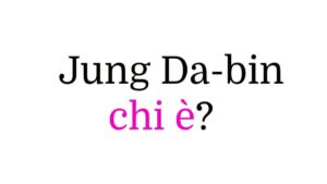 Jung Da-bin chi è