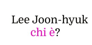 Lee Joon-hyuk chi è