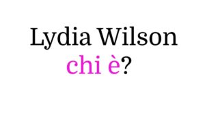 Lydia Wilson chi è?