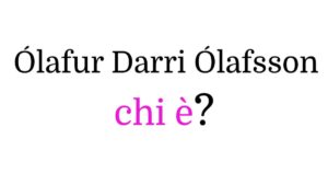 Ólafur Darri Ólafsson chi è
