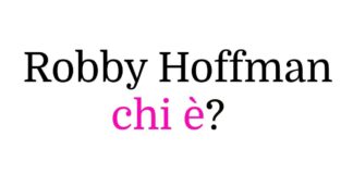 Robby Hoffman chi è