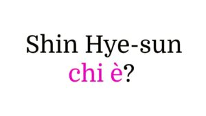 Shin Hye-sun chi è