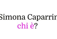 Simona Caparrini chi è?