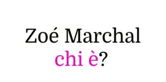 Zoé Marchal chi è