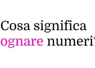 Cosa significa sognare numeri?